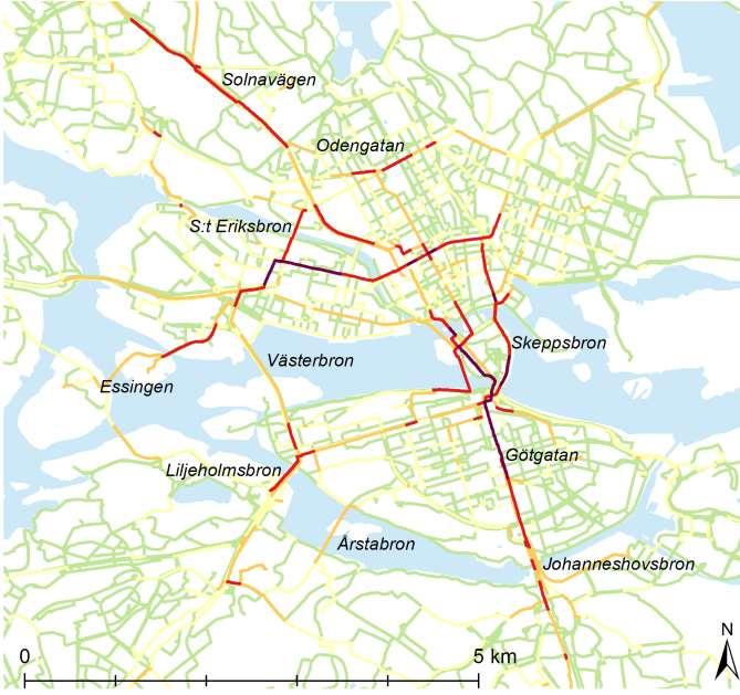 Var färdas de nya cykelpendlarna?