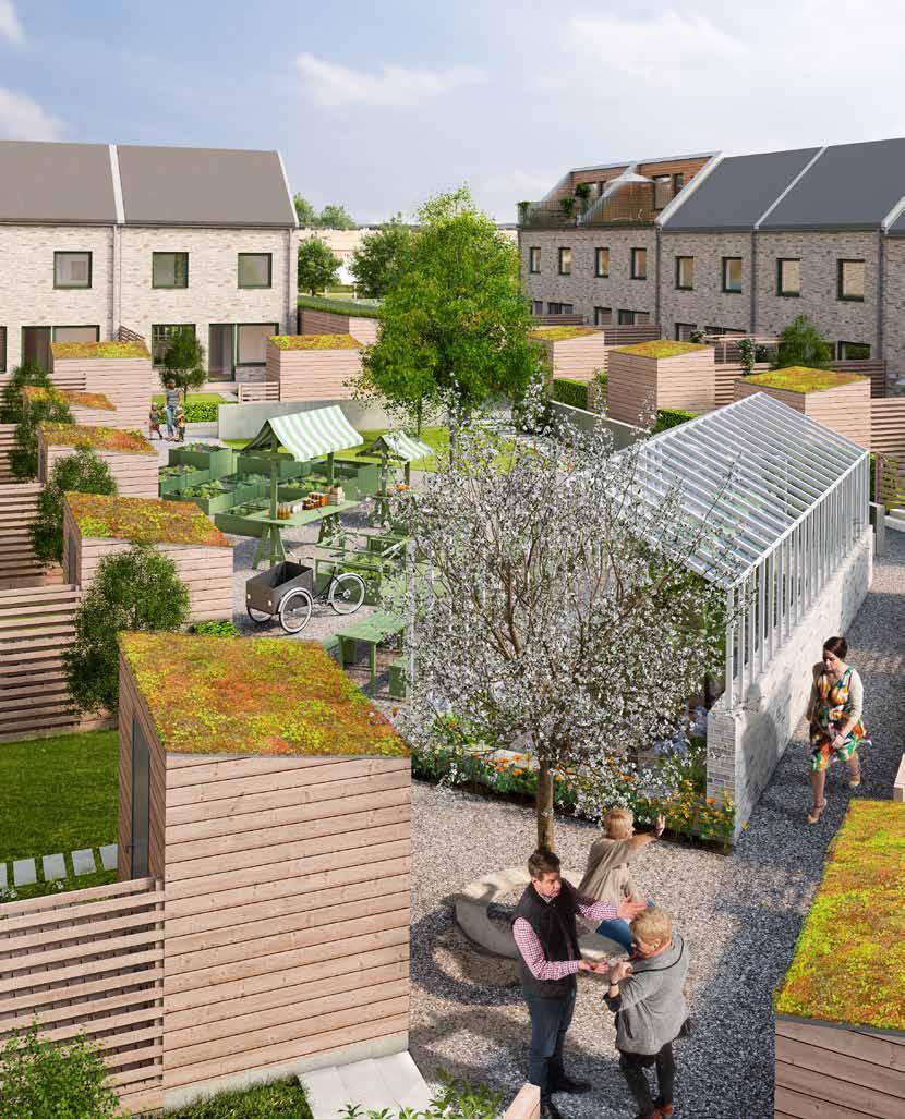 Situationsplan 1 I 2 3 I 4 5 6 AVA 7 8 MIJÖHUS 22 EMESAMT TRÄDÅRDSRUM 10 21 20 9
