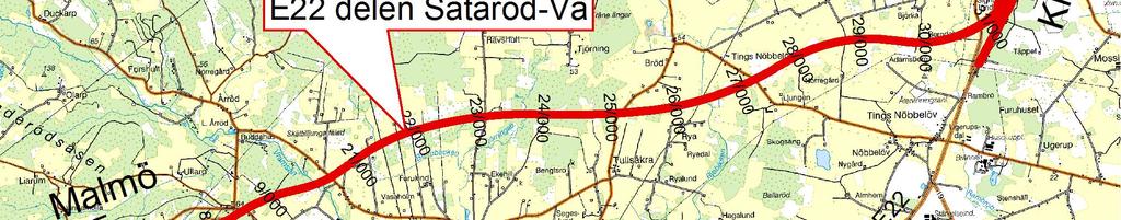 Km 9/740 sammanfaller med km 20/200 och ligger strax väster om Vramsån. Denna PM beskriver de geotekniska, bergtekniska och hydrogeologiska delarna av projekteringen.