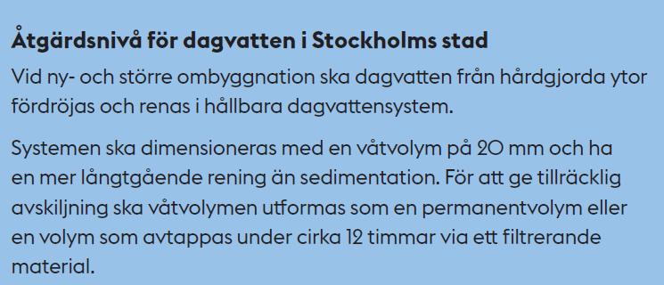 Riktlinjer: Stockholm, Uppsala mfl.