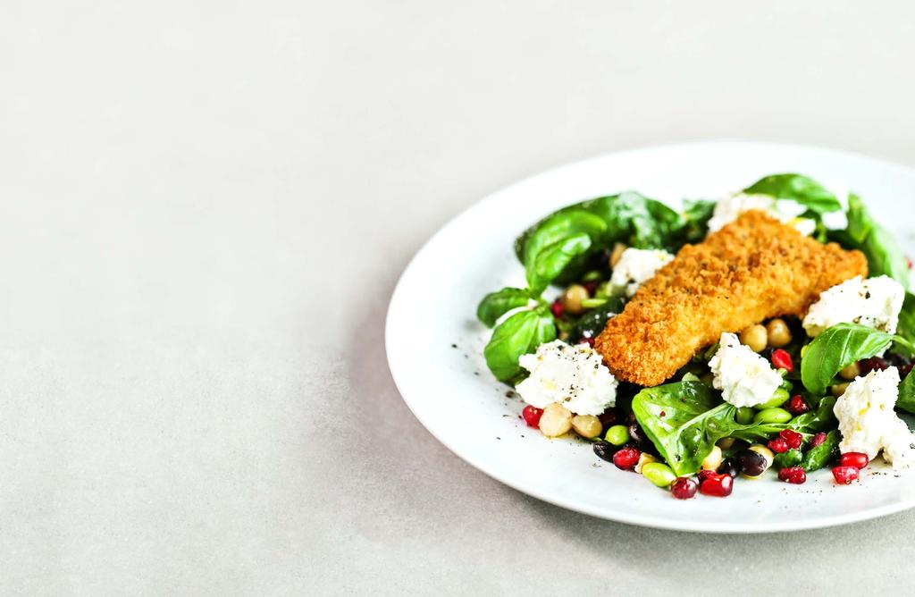 Krispig panad och mjuk saftig fisk, dt är n "prfct match" och tt riktigt gott sätt att äta mr fisk.