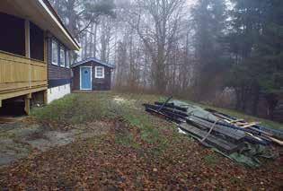 Schakt för avloppstank inom Lyse 176:1 9 Genomförande Undersökningen genomfördes i stort enligt ovan.