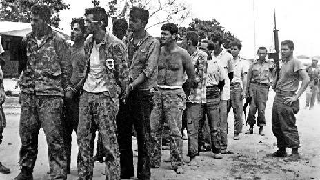 Kubakrisen 1959 störtades Kubas diktator i en revolution och de amerikanska företagen på Kuba togs över av den