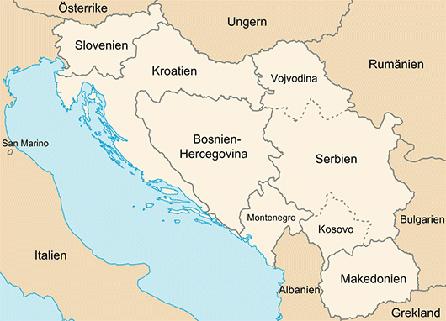De jugoslaviska krigen 1991 1999 I det forna landet Jugoslavien fanns flera olika folkgrupper, till exempel kroater (majoriteten är katoliker), serber (majoriteten är ortodoxa) och