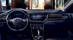Anpassar sig bara om du vill. I interiören fortsätter nya T-Roc med stylepaketet där den började på utsidan: med individualitet in i minsta detalj.