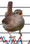 Figur. forts. Populationstrender för 86 arter. Species indices (cont.). Talltita, Parus montanus (78, -,8, ***; 65, -,9, ***; 558, -,5, NS).5 Nötväcka, Sitta europaea (,,5, ***; 5,,, ***;,,, ***).
