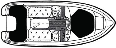 TG72 KingCruiser är ett finländskt kvalitetsbygge utan kompromisser i material och konstruktion. Det är den största av de övernattningsbara TG-båtarna.