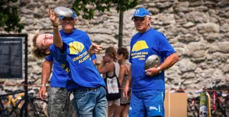 Skolmästerskapen lockade i år 15 lag, vilket var helt okej. Tävlingen kastades 19 september. Idrottens dag Almedalen. Foto rf.se Ungdoms-SM.