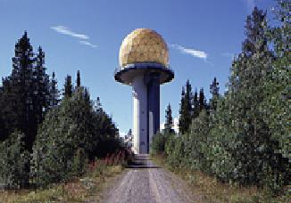 Radarstation av typ PS-810 SELENIA.