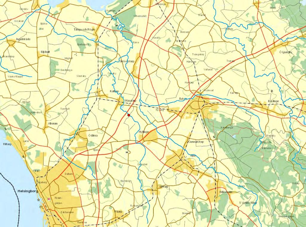 Vege å Bakgrundsinformation x- y-koordinater: 6222028, 365096 Vatten id: SE622366-131556 Procent jordbruksmark i