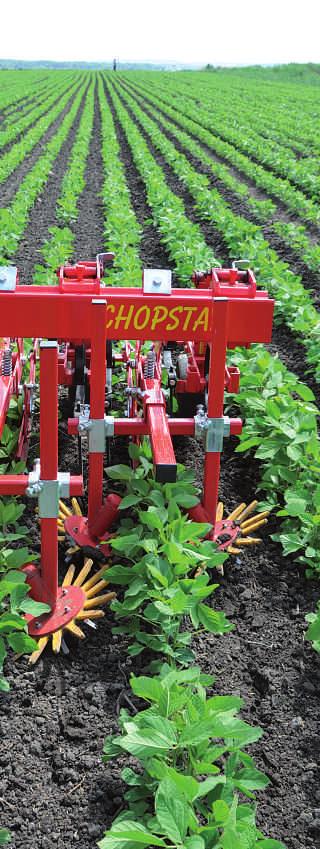 CHOPstar rollstar HiLLstar HÖGRE PRODUKTION Med VÄLskÖtta radkulturer Ekonomiska, organisatoriska och kommersiella beslut har tidigare lett till att herbicider iövervägande grad användes