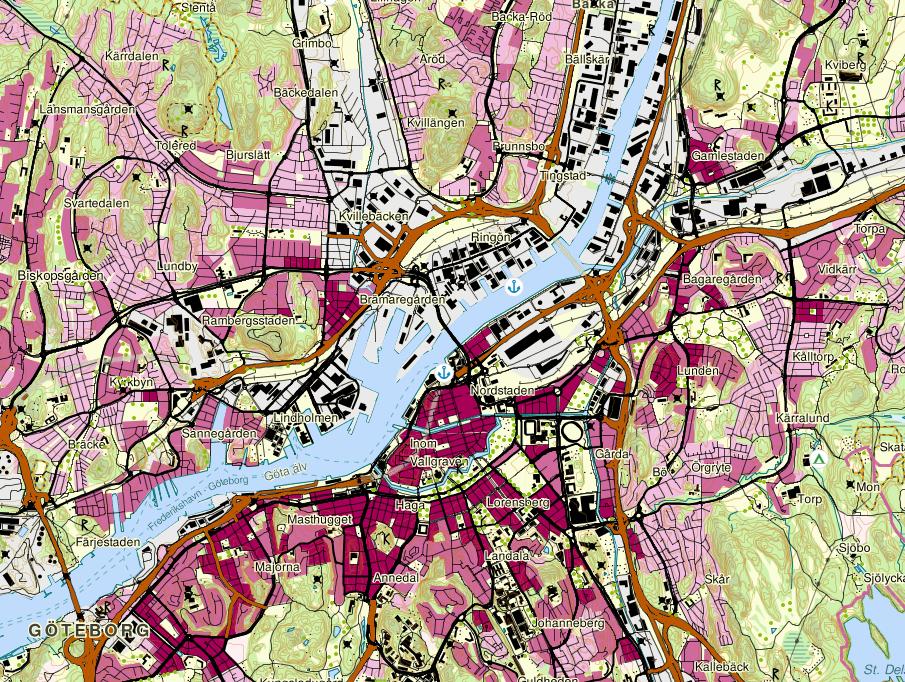 4 (30) 1. Inledning Jernhusen planerar för att utveckla området norr om Centralstationen i, det inringade området i figur 1.1. Området utnyttjas i dagsläget huvudsakligen för parkering.