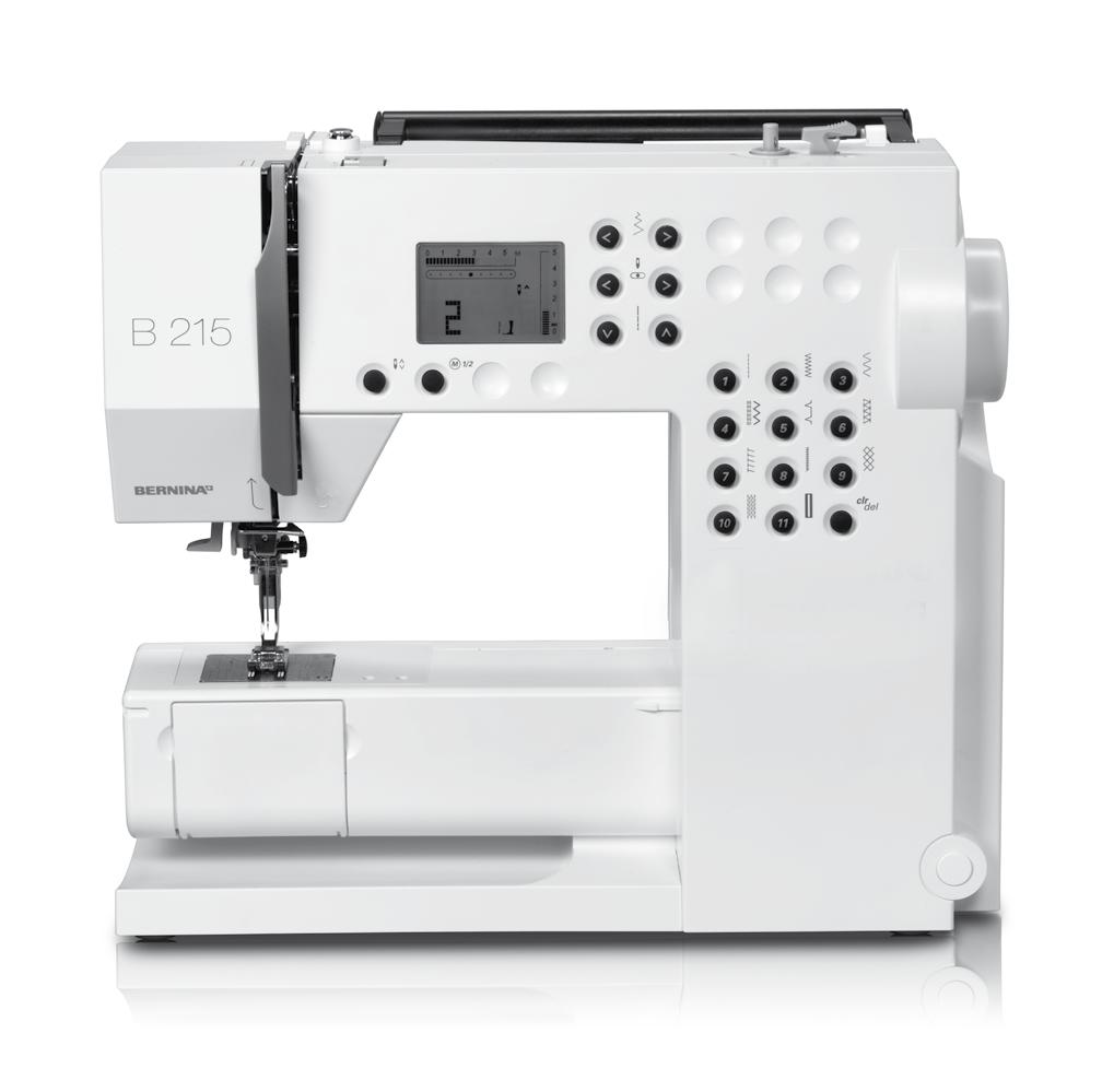 BERNINA Stygnbredds-knappar Nålpositions-knappar Stygnlängds-knappar Sömvals-knappar «clr» (clear)-knapp Knapphål