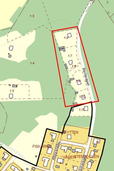 Kommunen har pekat ut området för ytterligare bostadsbebyggelse på lång sikt.