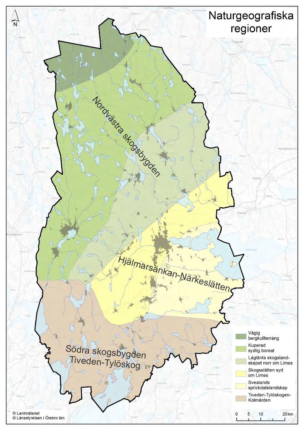 bergsbruk, gruvdrift och boskapsskötsel med endast små möjligheter till odling.