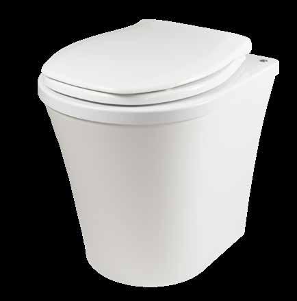 En smart kompletterande urintoalett Separett Pee är en urintoalett som enbart hanterar vått avfall.