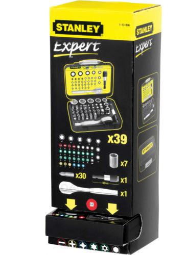 Tamper Torx (Torx med hål) TTX10 / TTX15 / TTX20 / TTX25 / TTX27 / TTX30 / TTX40. 1/4 bitsadapter med kula för hylsor. 7 st sexkantiga hylsor med 1/4 fäste - 6 / 7 / 8 / 10 / 11 / 12 / 13 mm.