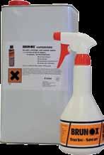 Vapenvård BRUNOX TURBO-SPRAY rengöring Art. 680031 Flaska 120 ml. Art. 680011 Spray 120 ml. Art. 680021 Spray 300 ml.