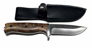 Jaktknivar OUTBACK KNIFE Jaktkniv. Handtag i masurbjörk.