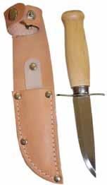 1229 SCOUTKNIV Bladlängd 65 mm. Dubbla parerskydd.