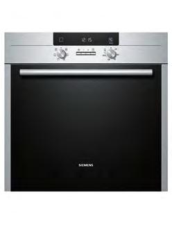 pyrolys HB672GCW2S Kan endast väljas ihop med tillval mikro BF634LGW1 UGN, TILLVAL ROSTFRITT PAKET Inbyggnadsugn, rostfri 3D varmluft med digitalur/klocka