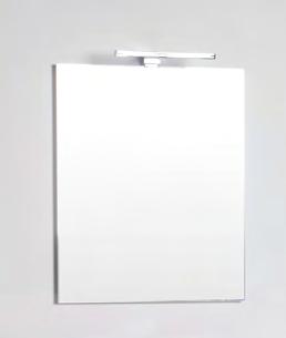 VAL Vedum Betonggrå F49 Free, vit F20 Belysning 305 Led Nite Spegel med belysning 305 Led Nite Mellangrå F78