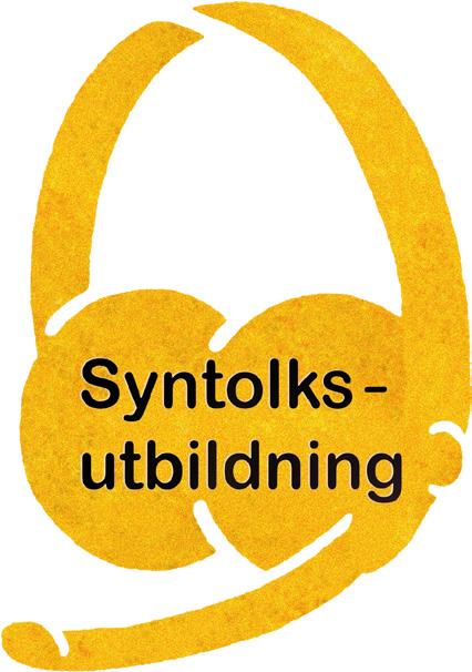 Syntolksutbildning Utbildningsort: Distans Antal platser: 8 Kurslängd: 1 läsår HT 2017-08-16-2017-12-19 VT 2018-01-08-2018-05-18 Sista ansökningsdag 1 maj.