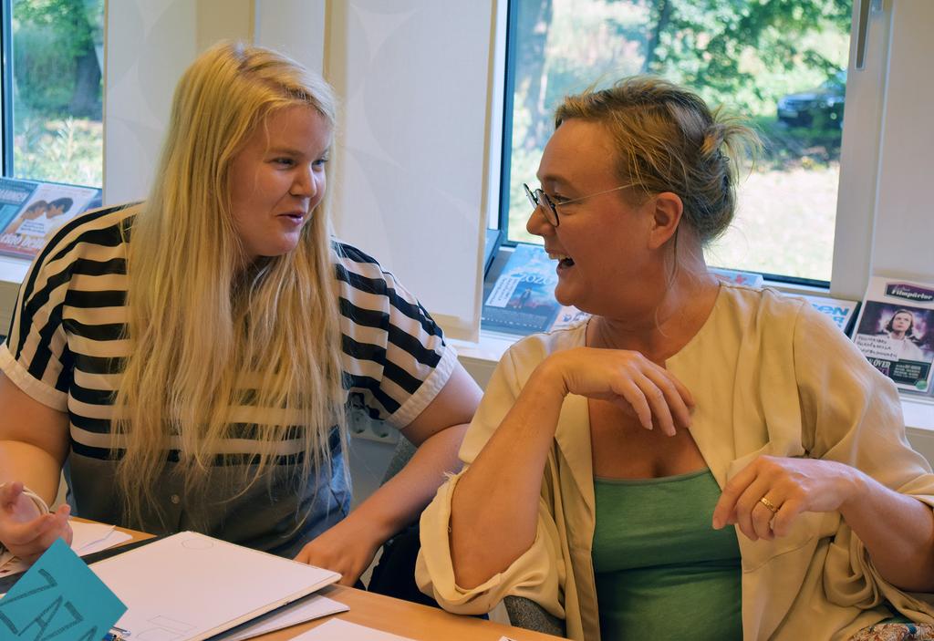 Utbildningen ger kompetens för att arbeta som syntolk i kulturella sammanhang, främst film och teater, men även inom konst och andra visuella sammanhang.