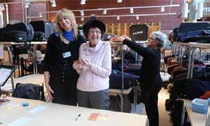 Många spelgrupper underhöll oss under eftermiddagen i Brage.