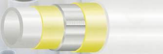 Tappvatten- och Radiatorrörsystem Komposit Allmänt Skikt Uppgift Kompositrören finns i dimensionsområde 16-110 mm. Användningsområdet för MLCrören är tappvatten, värme, kyla.