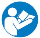 Använda symboler Läs och tillgodogör dig innehållet i bruksanvisningen innan du använder den här apparaten. Varning för heta ytor Denna symbol varnar för att vidröra heta ytor, t.ex. glödlampor.