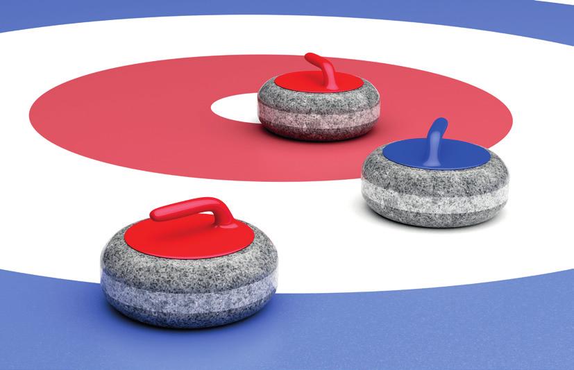 Tisdag 17 april, kl. 17.00-20.00 Inomhuscurling Curling utan is. Inomhuscurling är ett kul lagspel.