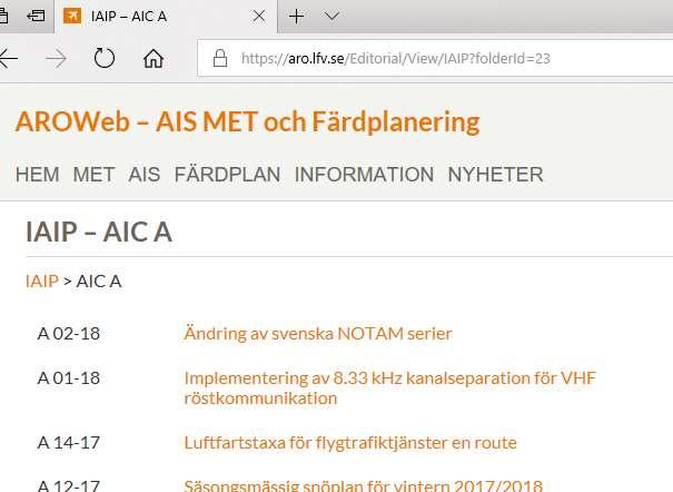 Aeronautical Information