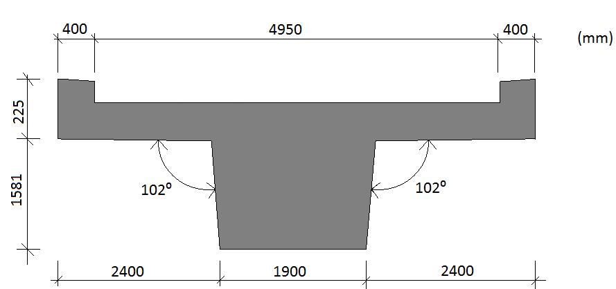 7.3 Överbyggnad Tabell 7.3.1 Föreskrivna krav enligt handlingar för överbyggnad Konstruktion Överbyggnad Dimensionerande exponeringsklass XD3 Tmax ( C) 70 Härdningsklass Härdningsklass 3