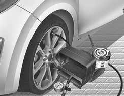 Nödbogsering [7] När bilen bogseras med bärgningsbil och hjulvagn inte används ska alltid framhjulen på bilen