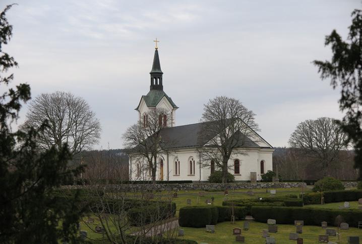 Bankeryds kyrka En typisk "Tegnerlada" som invigdes 1865.