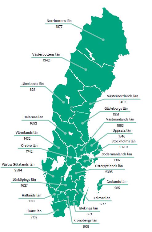 Samhällsförlusten av skolmisslyckande Onödigt mänskligt lidande Samhällsekonomisk förlust / utebliven framtida samhällsvinst 53 miljarder 2 657 st (2015) 335 miljoner