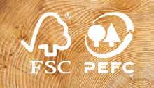 FSC/PEFC CERTIFIERAT MATERIAL Fö våa häftmatial ha vi valt att i utstäckig t ä möjligt och fuga fö applikatio, bjua tt matial som ä m miljöväligt ä tiiga val.