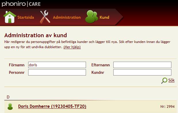 Avmarkera i rutan Aktiv för att inaktivera en mobiltelefon. Välj ett datum och skriv en orsak till varför mobiltelefonen inaktiverats, till exempel att den är borttappad eller trasig. Fr.o.m. detta datum är det inte längre möjligt att logga in på i Phoniroappen på denna mobiltelefon.