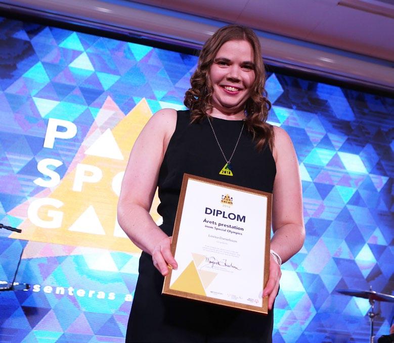 Årets prestation gick till skidåkerskan Parasportgalan delar ut priser till idrottare med funktionsnedsättning. Skidåkerskan Lovisa Danielsson var en av dem som vann pris på galan.