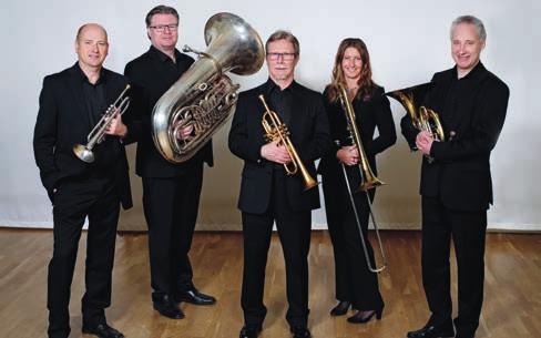 Lars Hedlund trombon Niklas Hakegård piano Mats Bergström bas Olle Bohm trummor Östgöta Brasskvintett Jan-Åke