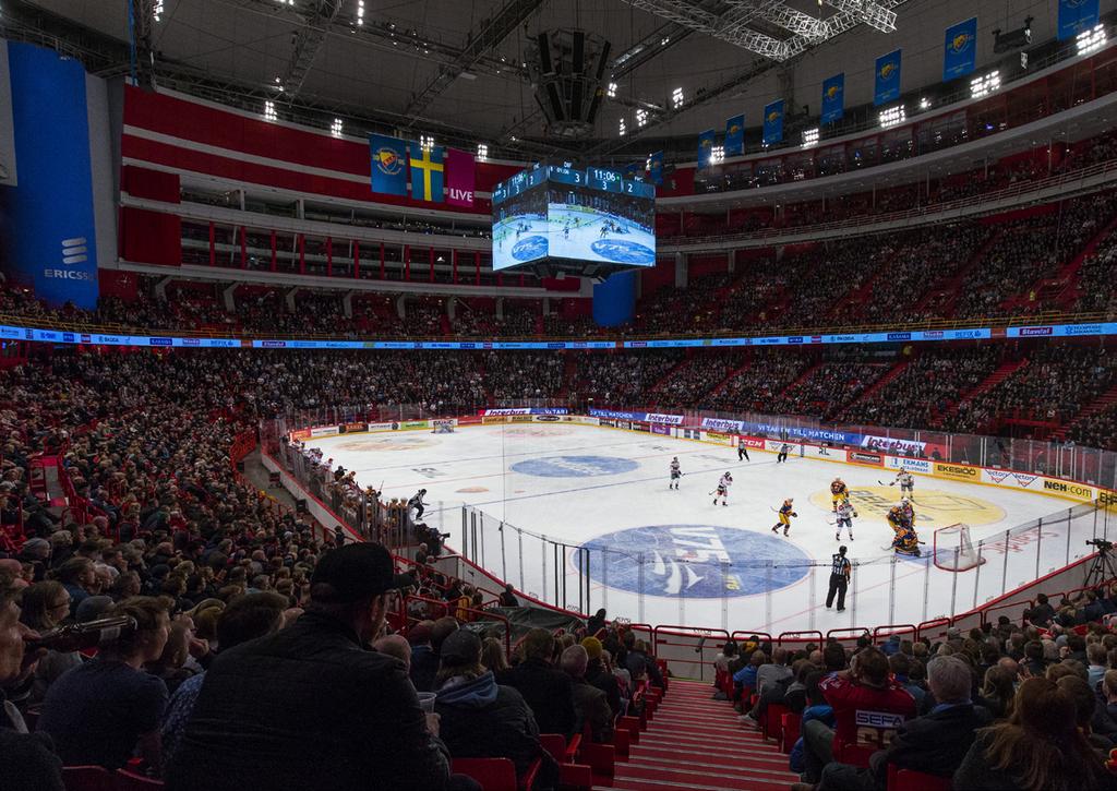 Bli partner till Djurgården Hockey Djurgården Hockey erbjuder flera olika produkter och möjligheter till företag.