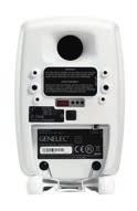 G Serien aktiva högtalare G One 96 db @ 1 m per högtalare 67 Hz 25 khz (-6 db) Element Bas 3 tum + Diskant 3/4 tum metal dome + DCW Uteffekt Bas 25 W + Diskant 25 W (Class D) Dimensioner H x B x D