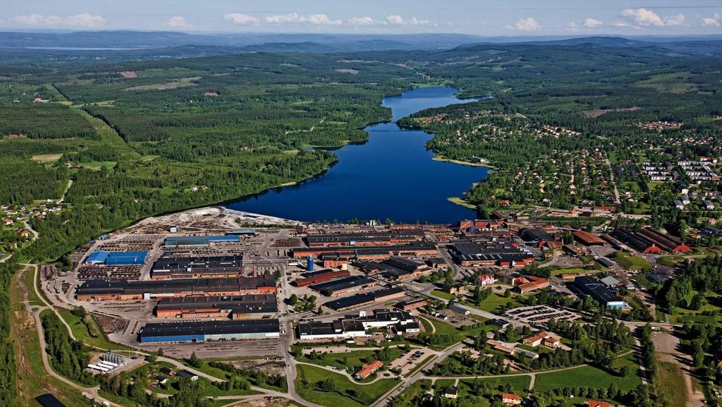 THE UDDEHOLM STEEL MILL ~850 EMPLOYEES STEEL MILL WAREHOUSE SAW CENTER COGGING