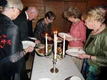 Trettondagsbal på Trädgårdstorp den 6 januari 2014 Julfesten denna gång hade moderniserats och blev en trettoindagsbal istället.