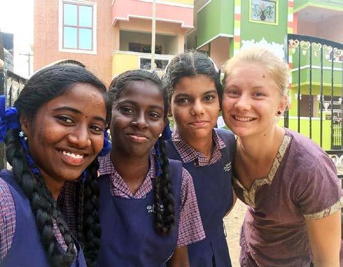 Emma Fredriksson berättar om sina upplevelser som volontär i Chennai i Indien. Volontär i Indien Emma Fredriksson blev i januari medlem i församlingen.