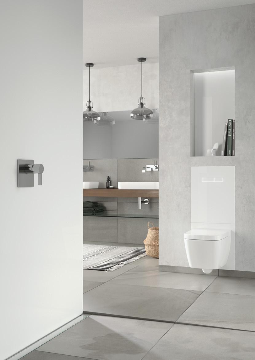 KOMPETENSER KOMPETENS: DESIGN OCH SKAPANDE Nu för tiden är badrum lika individuella som de personer som använder dem.