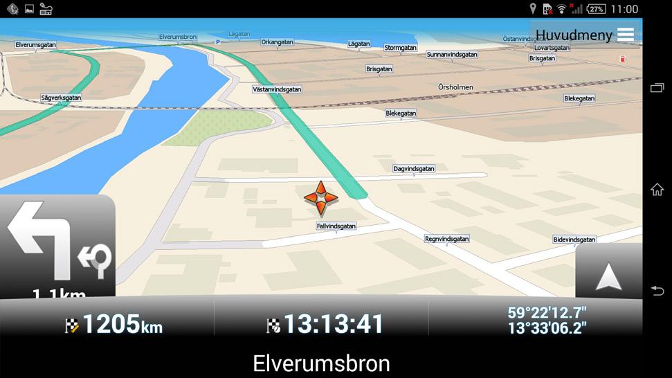 Visning av vald talgrupp.