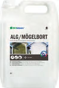 Du behöver inte skrubba och skölja. Finns även som 1 liter. 700131987 Alg- och mögeltvätt Rengör från alger, mögel och annan påväxt inom- och utomhus.