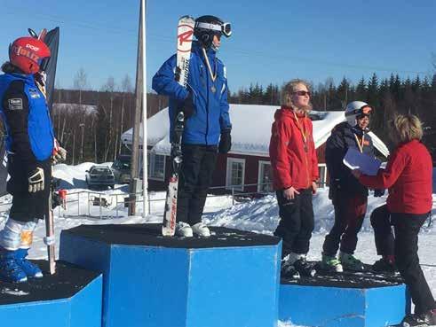 träning - för första gången starta från övre startplats i storslalom. Det är svårt att värdera de olika insatserna i förhållande till varandra.